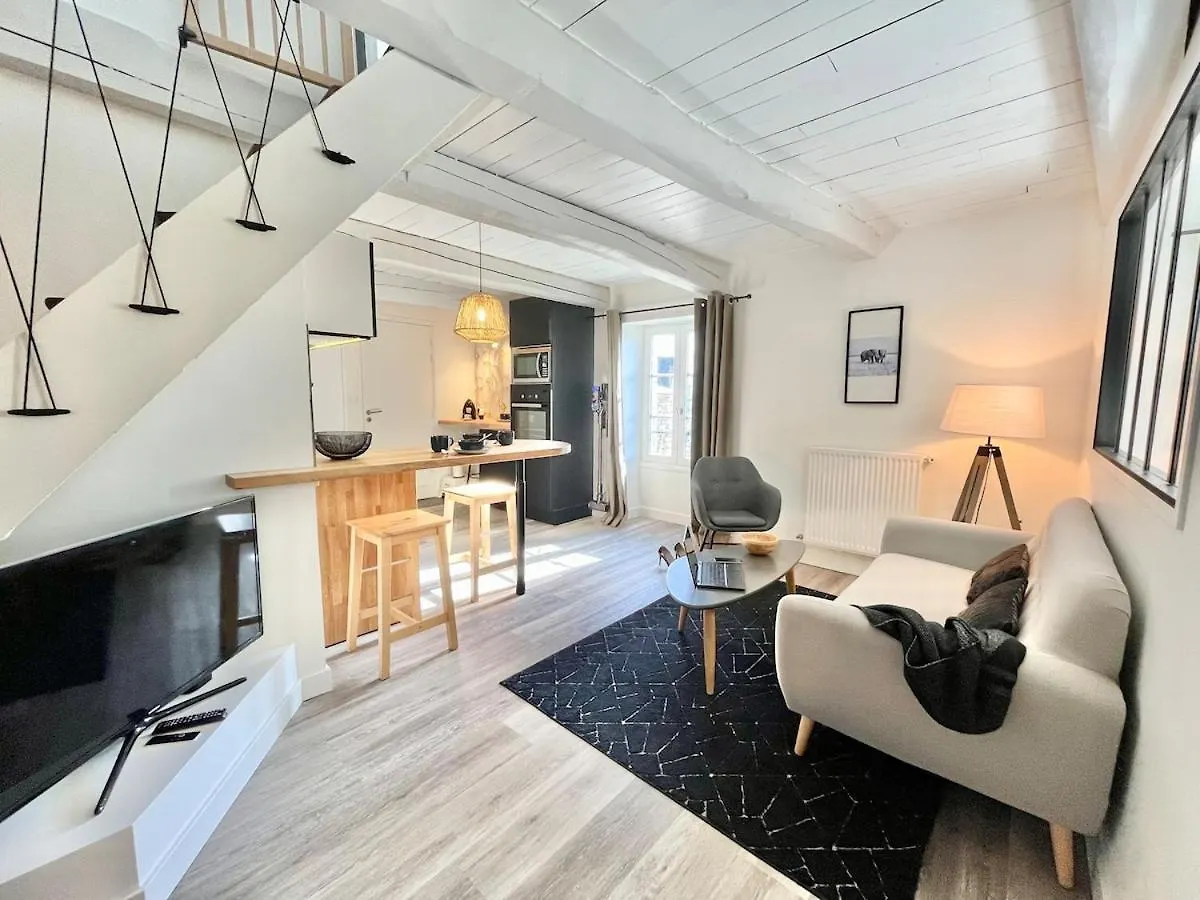 Lägenhet Appartement-Ocean Moderne Dans Longere Avec Exterieur Plouhinec
